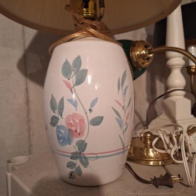floral lamp
