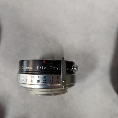 Vivitar Auto 2x Model 2X-5 Camera lens & Flash
