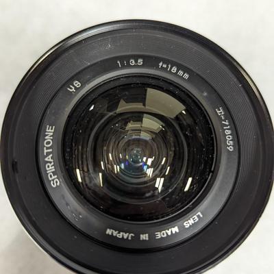 Spiratone YS 18mm F3.5 Lens