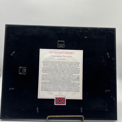 Framed John Paul Strain Lithograph