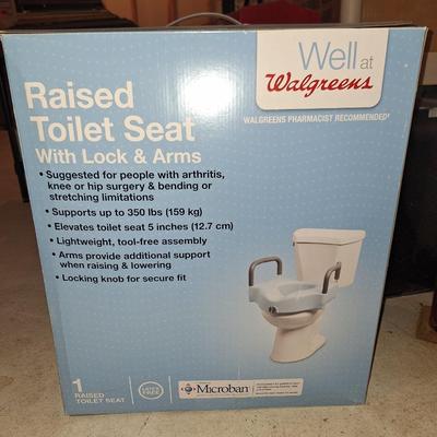 raised toilet seat