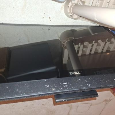 dell monitor, key board, mouse