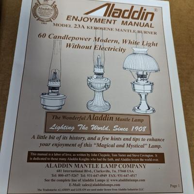 Aladdin Lamp New In The Box