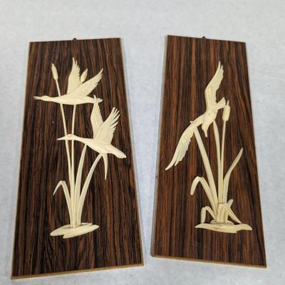 Vintage Wall Relief Plaques