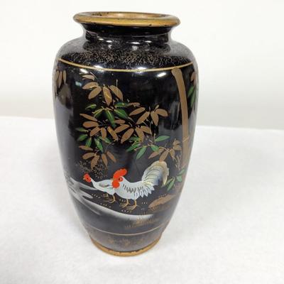 Porcelain Rooster Vase