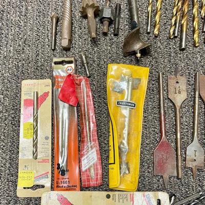 Tool Lot 2: Drill And Auger Bits