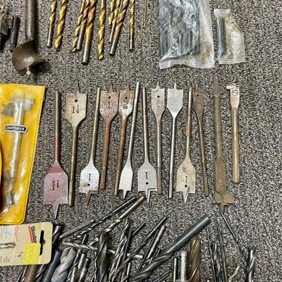 Tool Lot 2: Drill And Auger Bits