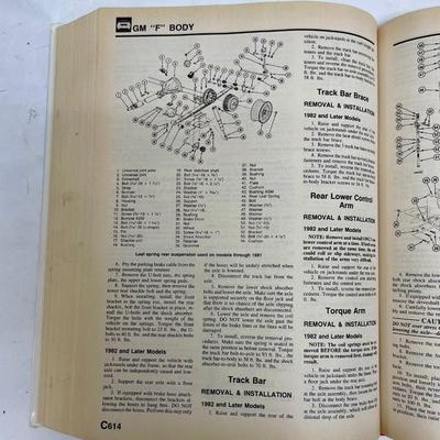 Chilton’s Auto Repair Manual 1986