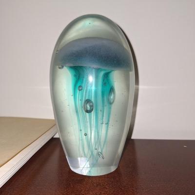 jellyfish paper weight