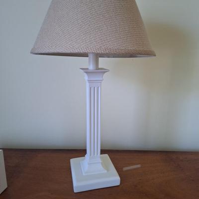 white lamp