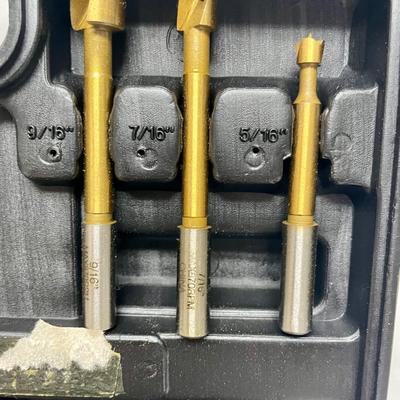 Mastergrip Titanium Plated 19 piece Forstner Bit Set