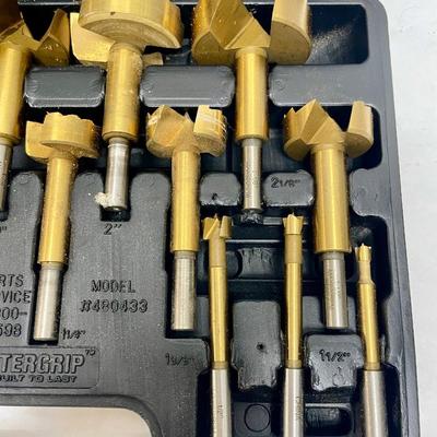Mastergrip Titanium Plated 19 piece Forstner Bit Set