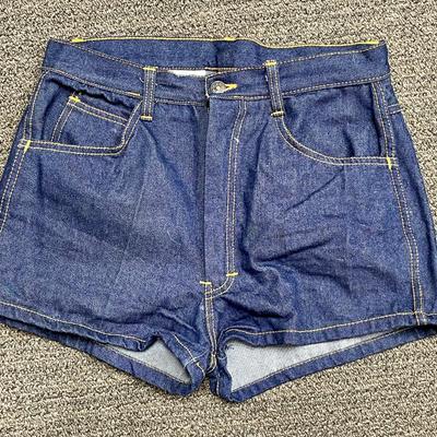 Vintage 80's Denim Short Shorts size 13/14