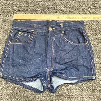 Vintage 80's Denim Short Shorts size 13/14