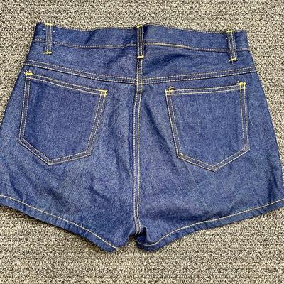 Vintage 80's Denim Short Shorts size 13/14