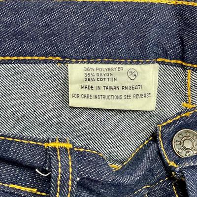 Vintage 80's Denim Short Shorts size 13/14