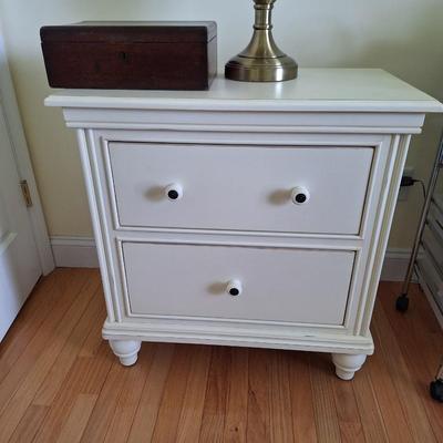 white dresser