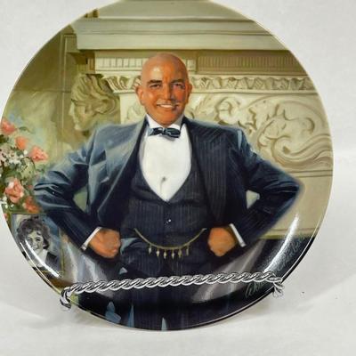 Knowles Collector Plate: Daddy Warbucks