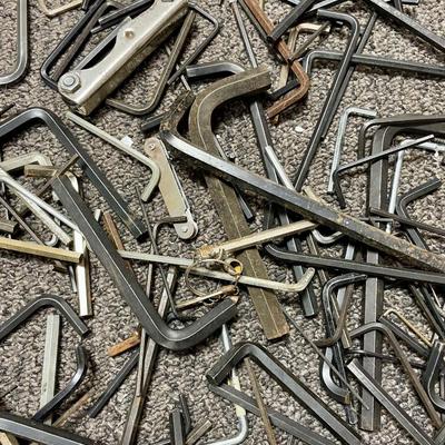 Tool Lot 5: Assorted Allen Wrenches Keys