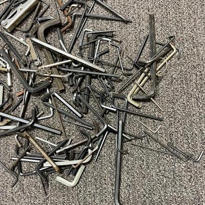 Tool Lot 5: Assorted Allen Wrenches Keys