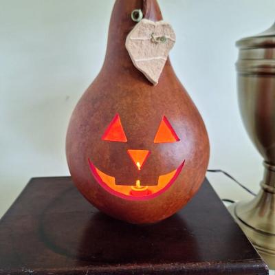 gourd pumpkin light