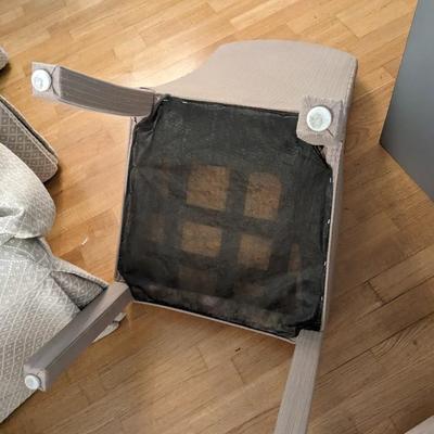 6 High Back Dining Chairs (Rubins) Newly Professionally Covered
