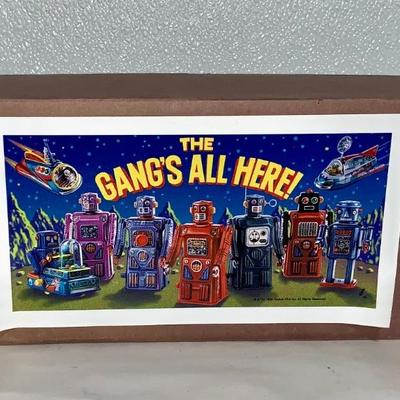 1998 Reproduction Gang of Five Robots