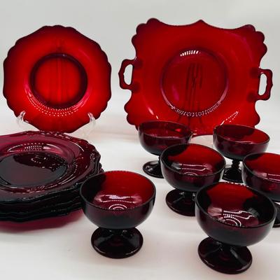 Ruby Red Lot~ 14 pieces