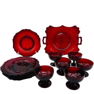 Ruby Red Lot~ 14 pieces