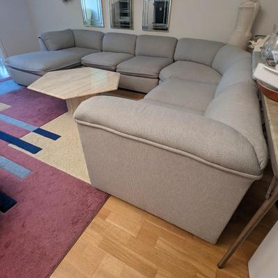4 Piece Modular Dansen Sectional Sofa