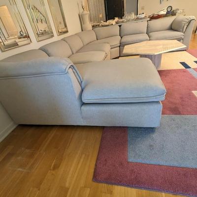 4 Piece Modular Dansen Sectional Sofa