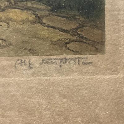 Large Signed & Numbered Alfred Joseph Auguste van Neste Paintings