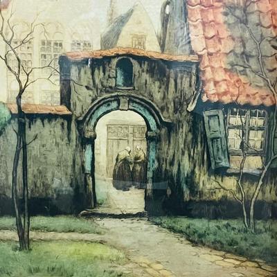 Large Signed & Numbered Alfred Joseph Auguste van Neste Paintings