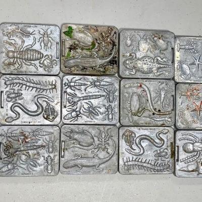 Lot of 18 Original 1964 Mattel Thingmaker Molds