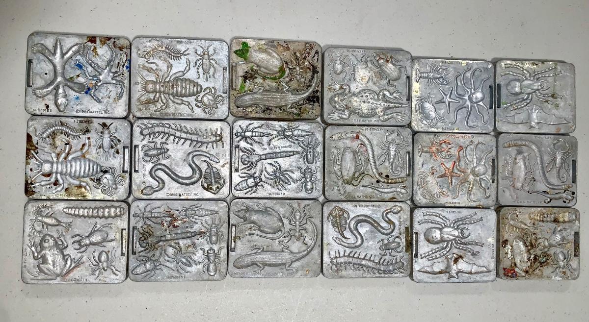 Lot of 18 Original 1964 Mattel Thingmaker Molds | EstateSales.org