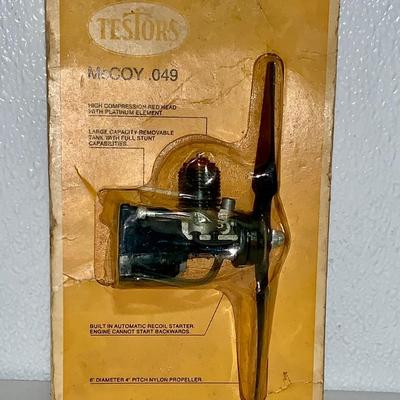 1969 McCoy Redhead .049 RC Airplane Engine, MOC