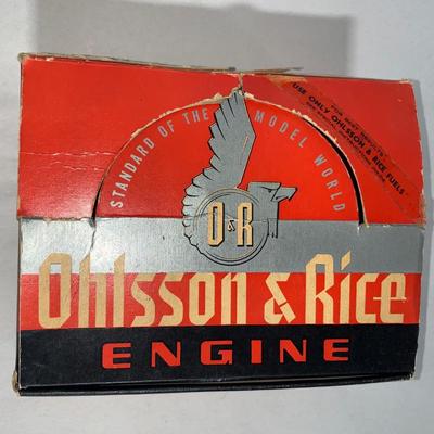 Ohlsson & Rice 29 Glow Plug RC Engine W/Box