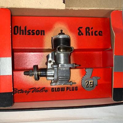 Ohlsson & Rice 29 Glow Plug RC Engine W/Box