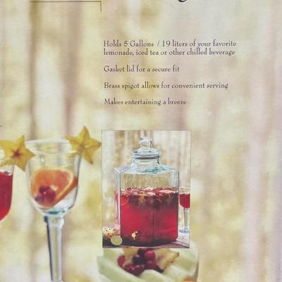 19 Liter Italian Beverage Jar