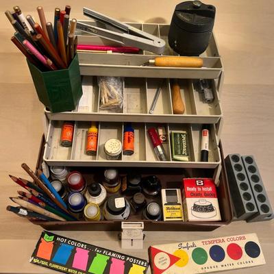 Big Lot of Art Supplies