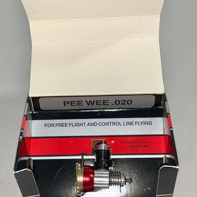 Cox PEE WEE .020 RC Airplane Engine MIB