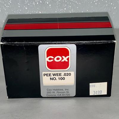 Cox PEE WEE .020 RC Airplane Engine MIB