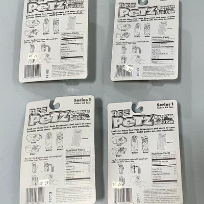 PEZ Lot 9 - Lot of Four (4) PEZ Petz Series 1