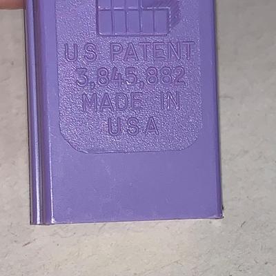 Vintage 3.8 PEZ Whistle, Made in USA, No Feet