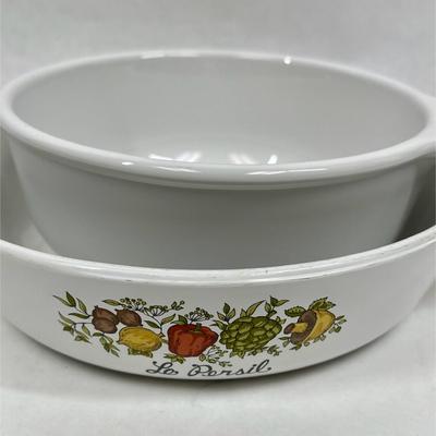 Corelle Pieces - small handled caasserol dishes