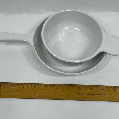 Corelle Pieces - small handled caasserol dishes