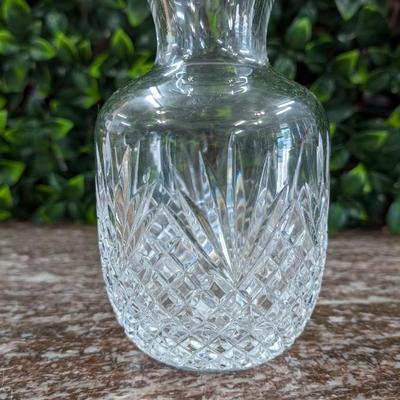 Vintage Cut Glass Crystal Vase Bottle