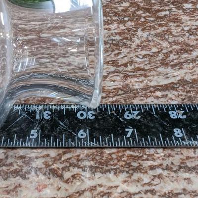 Vintage Cut Glass Crystal Vase Bottle