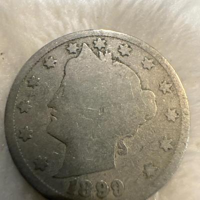 1899 V NICKEL F