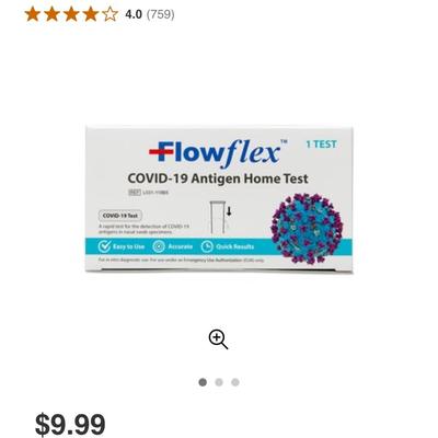 Lot of (12) Covid 19 Antigen home test